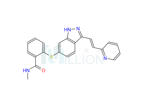 阿西替尼,Axitinib