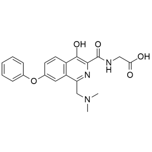 罗沙司他杂质B；[[4-羟基-1-(二甲胺基)甲基-7-苯氧基异喹啉-3-羰基]氨基]乙酸