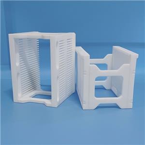 PTFE晶片清洗架,PTFE wafer cleaning rack