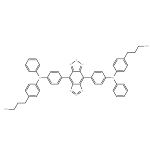 Benzenepropanol, 4,4′-[2λ4δ2-benzo[1,2-c:4,5-c′]bis[1,2,5]thiadiazole-4,8-diylbis[4,1-phenylene(phenylimino)]]bis-