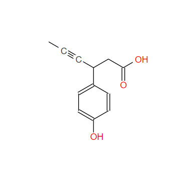 3-(4-羟基苯基)己-4-炔酸,3-(4-Hydroxyphenyl)hex-4-ynoic acid