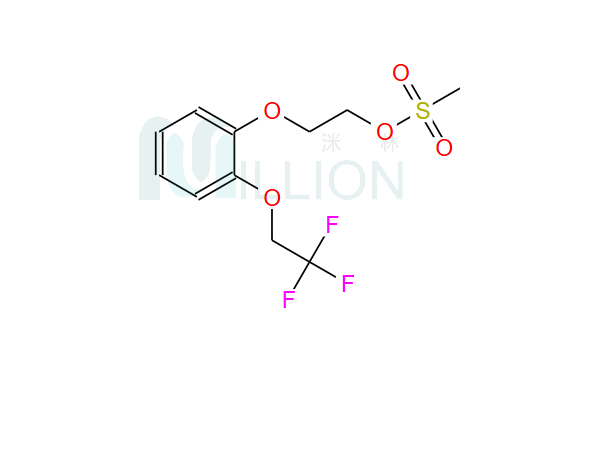 2-[2-(2,2,2-三氟乙氧基)苯氧基]乙基甲磺酸酯,2-[2-(2,2,2-Trifluoroethoxy)phenoxy]ethyl methanesulfonate