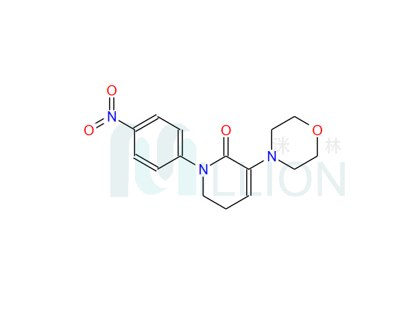 5,6-二氫-3-(4-嗎啉基)-1-(4-硝基苯基)-2(1H)-吡啶酮,3-Morpholino-1-(4-nitrophenyl)-5,6-dihydropyridin-2(1H)-one