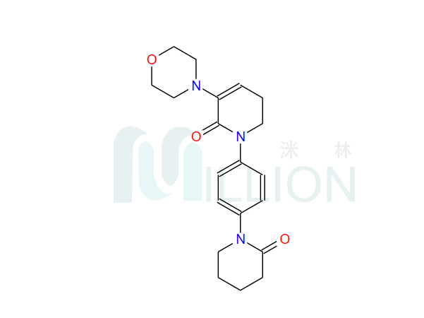 5,6-二氢-3-(4-吗啉基)-1-[4-(2-氧代-1-哌啶基)苯基]-2(1H)-吡啶酮,3-Morpholino-1-(4-(2-oxopiperidin-1-yl)phenyl)-5,6-dihydropyridin-2(1H)-one