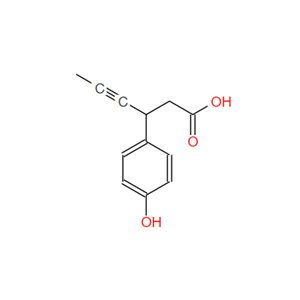 3-(4-羟基苯基)己-4-炔酸,3-(4-Hydroxyphenyl)hex-4-ynoic acid