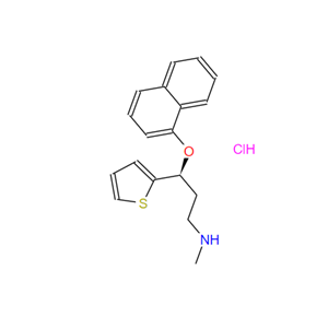 (S)-(+)-N-甲基-3-(1-萘氧基)-3-(2-噻吩)-丙胺,Duloxetine