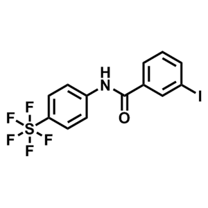 3-碘-N-(4-(五氟化硫)苯基)苯甲酰胺,3-Iodo-N-(4-(pentafluoro-l6-sulfanyl)phenyl)benzamide