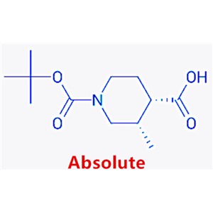 (3S,4S)-1-(叔丁氧基羰基)-3-甲基哌啶-4-羧酸