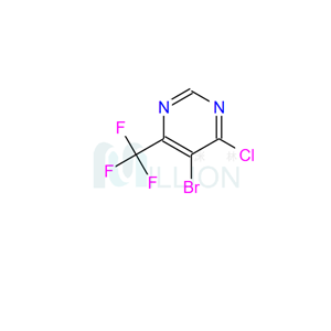 5-溴-4-氯-6-三氟甲基嘧啶,5-BROMO-4-CHLORO-6-TRIFLUOROMETHYLPYRIMIDINE