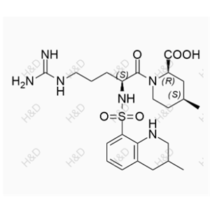 阿加曲班(L,2R,4S)-异构体,Argatroban (L,2R,4S)-isomer