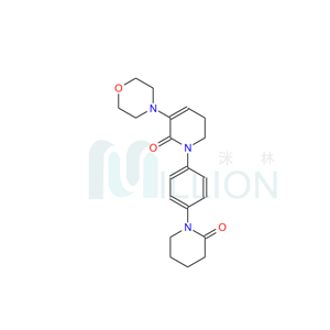 5,6-二氢-3-(4-吗啉基)-1-[4-(2-氧代-1-哌啶基)苯基]-2(1H)-吡啶酮,3-Morpholino-1-(4-(2-oxopiperidin-1-yl)phenyl)-5,6-dihydropyridin-2(1H)-one