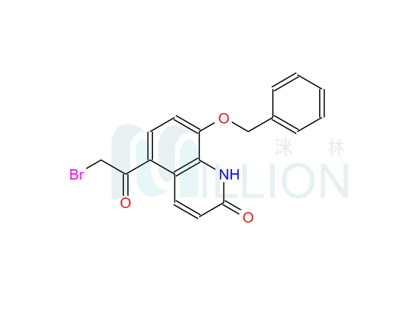 8-芐氧基-5-(2-溴乙酰基)-2-羥基喹啉,8-Benzyloxy-5-(2-bromoacetyl)-2-hydroxyquinoline