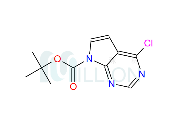 4-氯-7H-吡咯并[2,3-D]嘧啶-7-羧酸叔丁酯,tert-butyl 4-chloro-7H-pyrrolo[2,3-d]pyrimidine-7-carboxylate