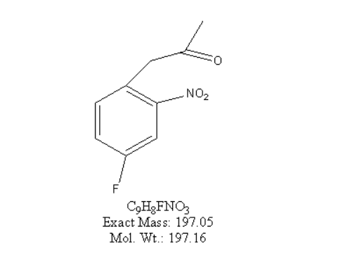 1-(4-fluoro-2-nitrophenyl)propan-2-one,1-(4-fluoro-2-nitrophenyl)propan-2-one