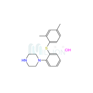 1-(2-((2,4-二甲基苯基)硫基)苯基)哌嗪盐酸盐,1-[2-(2,4-DiMethylphenylsulfanyl)phenyl]piperazine Hydrochloride