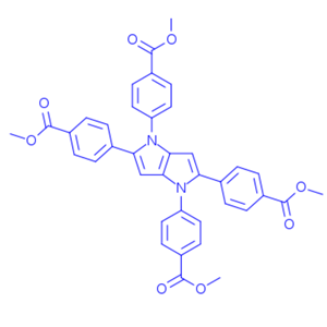 4-{2,4,5-三[4-（甲氧羰基）苯基]吡咯并[3,2-b]吡咯-1-基}苯甲酸甲酯,methyl 4-{2,4,5-tris[4-(methoxycarbonyl)phenyl]pyrrolo[3,2-b]pyrrol-1-yl}benzoate