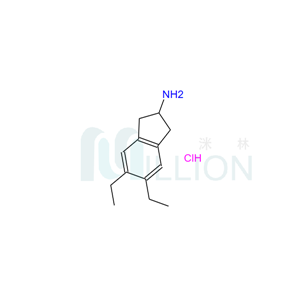 5,6-二乙基-2,3-二氢-1H-茚-2-胺盐酸盐,5,6-Diethyl-2,3-dihydro-1H-inden-2-amine hydrochloride