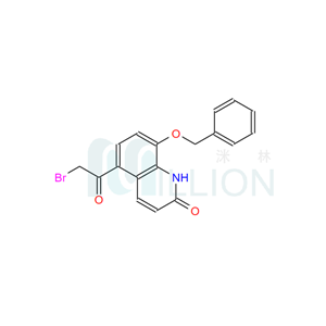 8-苄氧基-5-(2-溴乙酰基)-2-羟基喹啉,8-Benzyloxy-5-(2-bromoacetyl)-2-hydroxyquinoline