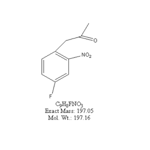 1-(4-fluoro-2-nitrophenyl)propan-2-one,1-(4-fluoro-2-nitrophenyl)propan-2-one