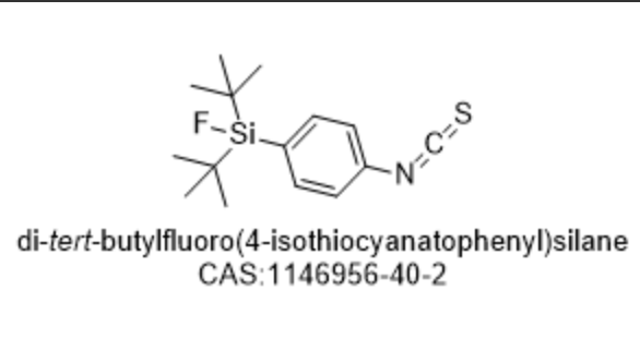 di-tert-butylfluoro(4-isothiocyanatophenyl)silane,di-tert-butylfluoro(4-isothiocyanatophenyl)silane