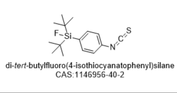 di-tert-butylfluoro(4-isothiocyanatophenyl)silane,di-tert-butylfluoro(4-isothiocyanatophenyl)silane