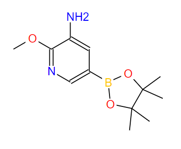 3-氨基-2-甲氧基吡啶-5-硼酸频哪醇酯,2-Methoxy-5-(4,4,5,5-tetramethyl-[1,3,2] dioxaborolan-2-yl)-pyridin-3-ylamine