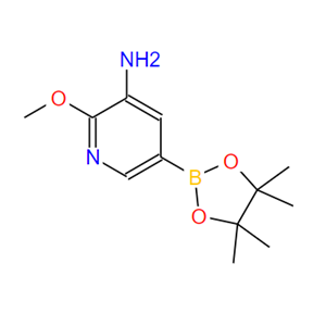 3-氨基-2-甲氧基吡啶-5-硼酸频哪醇酯,2-Methoxy-5-(4,4,5,5-tetramethyl-[1,3,2] dioxaborolan-2-yl)-pyridin-3-ylamine