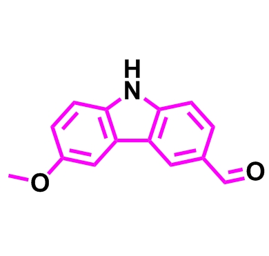 6-甲氧基-9H-咔唑-3-甲醛,6-methoxy-9H-carbazole-3-carbaldehyde