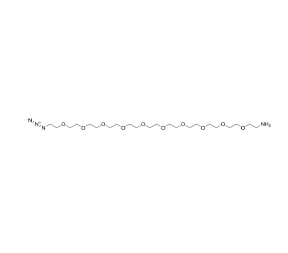 氨基-十一聚乙二醇-疊氮,N3-PEG10-CH2CH2NH2