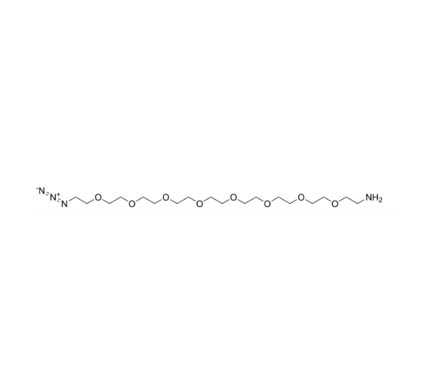 O-(2-氨基乙基)-O′-(2-叠氮乙基)七聚乙二醇,N3-PEG8-CH2CH2NH2