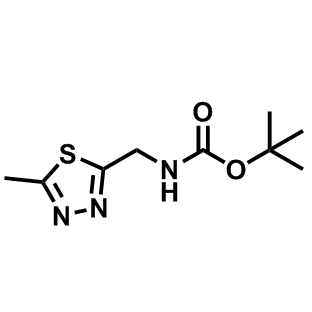 ((5-甲基-1,3,4-噻二唑-2-基)甲基)氨基甲酸叔丁酯,tert-Butyl ((5-methyl-1,3,4-thiadiazol-2-yl)methyl)carbamate