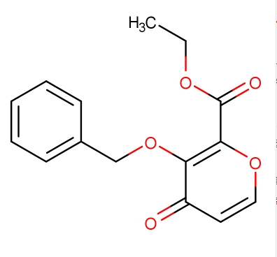 3-(苄氧基)-4-氧代-4H-吡喃-2-羧酸乙酯,ethyl 3-(benzyloxy)-4-oxo-4H-pyran-2-carboxylate