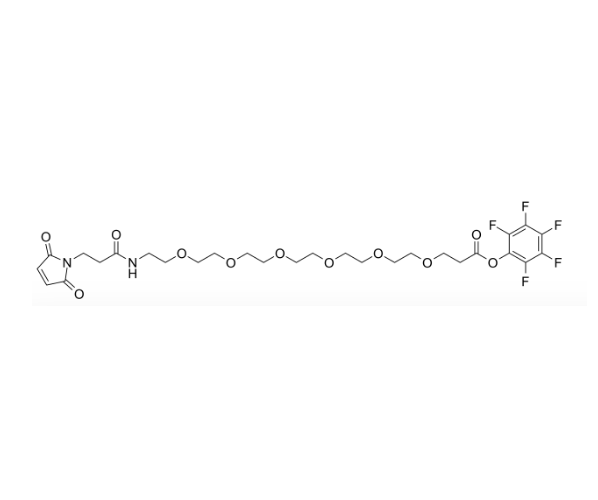 Maleimide-NH-PEG6-CH2CH2COOPFP Ester