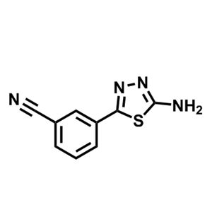 3-(5-氨基-1,3,4-噻二唑-2-基)苯甲腈,3-(5-Amino-1,3,4-thiadiazol-2-yl)benzonitrile