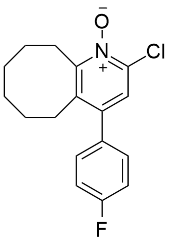 布南色林杂质G；2-氯-4-（4-氟苯基）-5，6，7，8，9，10-六氢环辛烷并[b]吡啶-1-氧化物,Blonanserin Impurity G;Cycloocta[b]pyridine, 2-chloro-4-(4-fluorophenyl)-5,6,7,8,9,10-hexahydro-, 1-oxide