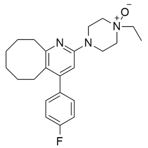布南色林N-氧化杂质；1-乙基-4-（4-（4-氟苯基）-5，6，7，8，9，10-六氢环辛烷并[b]吡啶-2-基）哌嗪-1-氧化物