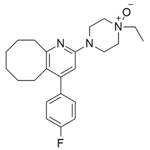 布南色林N-氧化杂质；1-乙基-4-（4-（4-氟苯基）-5，6，7，8，9，10-六氢环辛烷并[b]吡啶-2-基）哌嗪-1-氧化物,Blonanserin N-Oxide (Piperidine N-Oxide);1-ethyl-4-(4-(4-fluorophenyl)-5,6,7,8,9,10-hexahydrocycloocta[b]pyridin-2-yl)piperazine 1-oxide