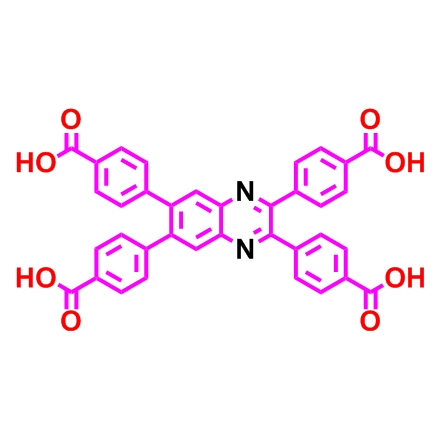 4,4'，4''，4''-（喹喔啉-2,3,6,7-四基）四苯甲酸,4,4',4'',4'''-(quinoxaline-2,3,6,7-tetrayl)tetrabenzoic acid