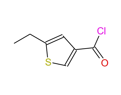 5-乙基噻吩-3-甲酰氯,5-Ethyl-3-thiophenecarbonyl chloride