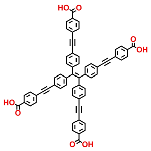 4,4',4'',4'''-四(4-羧基苯乙炔基)四苯乙烯 ；2930861-92-8