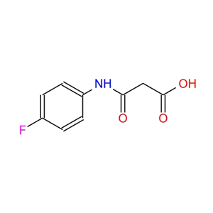 3-(4-氟苯基氨基)-3-氧代丙酸,3-(4-fluorophenylamino)-3-oxopropanoic acid