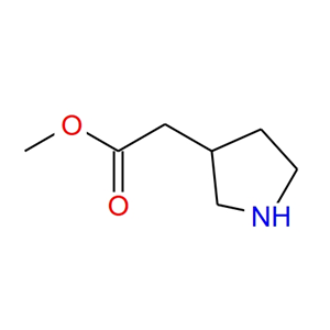2-(吡咯烷-3-基)乙酸甲酯
