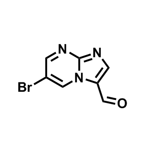 6-溴咪唑并[1,2-A]嘧啶-3-甲醛,6-Bromoimidazo[1,2-a]pyrimidine-3-carbaldehyde