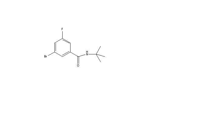 3-BroMo-N-tert-butyl-5-fluorobenzaMide