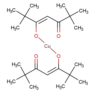 雙(2,2,6,6-四甲基-3,5-庚二酮)化銅,(2,2,6,6-Tetramethyl-3,5-heptanedionato)copper(II)