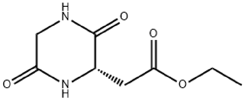 2-[(2S)-3,6-二氧杂哌嗪-2-基]乙酸乙酯,2-Piperazineacetic acid, 3,6-dioxo-, ethyl ester, (2S)-