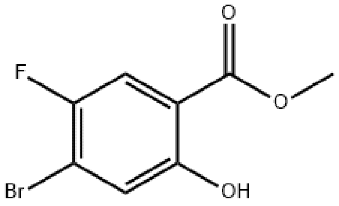 4-溴-5-氟-2-羥基苯甲酸甲酯,Methyl 4-broMo-5-fluoro-2-hydroxy-benzoate