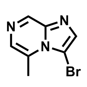 3-溴-5-甲基咪唑并[1,2-a]吡嗪,3-Bromo-5-methylimidazo[1,2-a]pyrazine