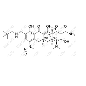 去甲基奥马环素亚硝基杂质1,Desmethyl Omadacycline Nitroso Impurity 1