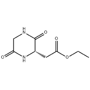 2-[(2S)-3,6-二氧杂哌嗪-2-基]乙酸乙酯,2-Piperazineacetic acid, 3,6-dioxo-, ethyl ester, (2S)-